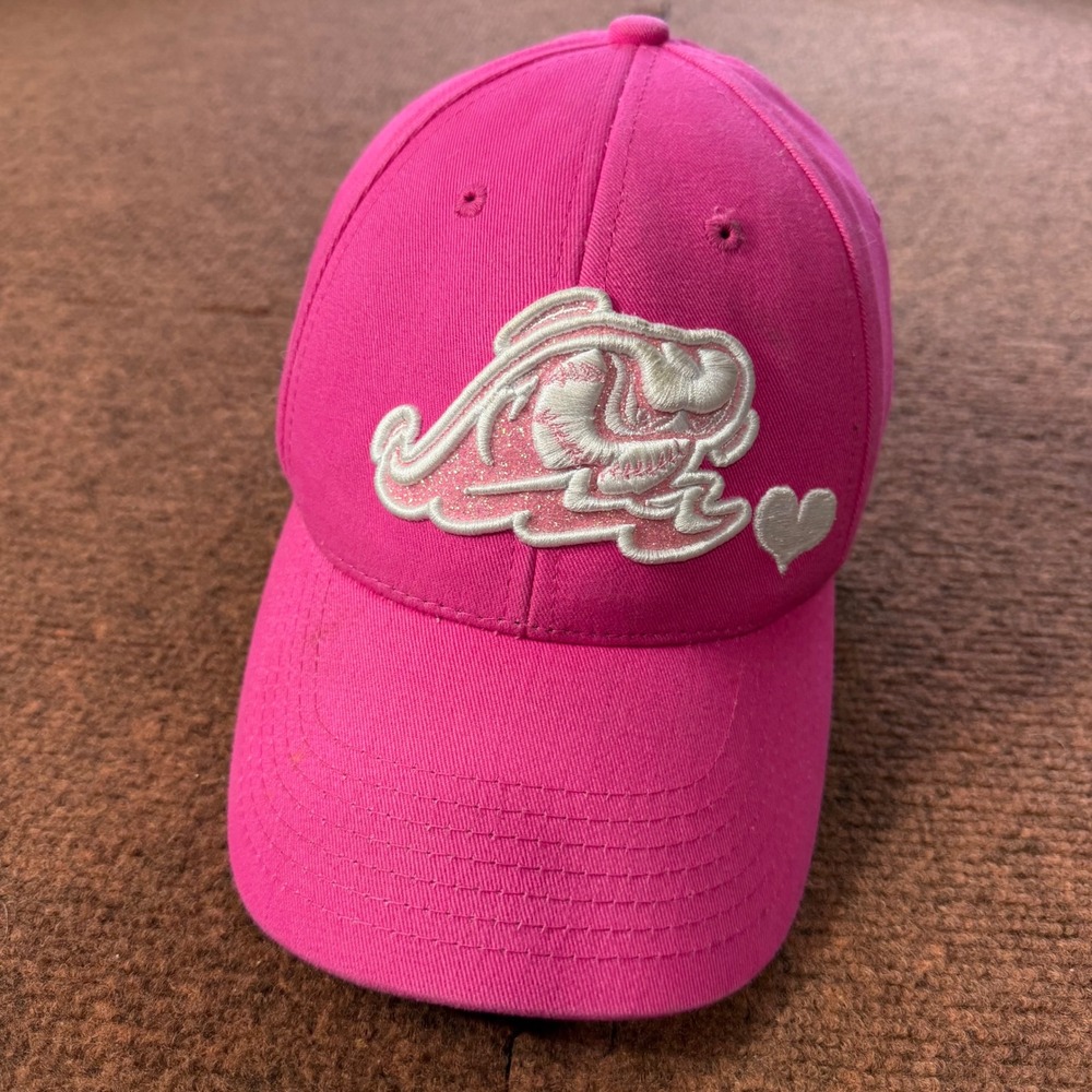 47 Brand Lehigh Valley IronPigs Pink Glitter Youth Hat MiLB Baseball Adjustable
